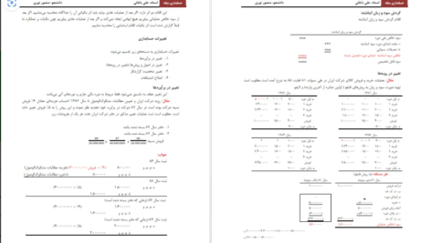 دانلود جزوه حسابداری میانه یک علی باغبانی pdf