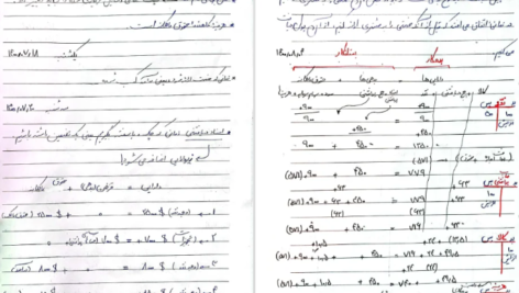 دانلود جزوه اصول حسابداری و هزینه یابی PDF