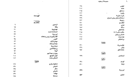 دانلود کتاب مجموعه آثار چخوف جلد ۳ آنتوان چخوف pdf
