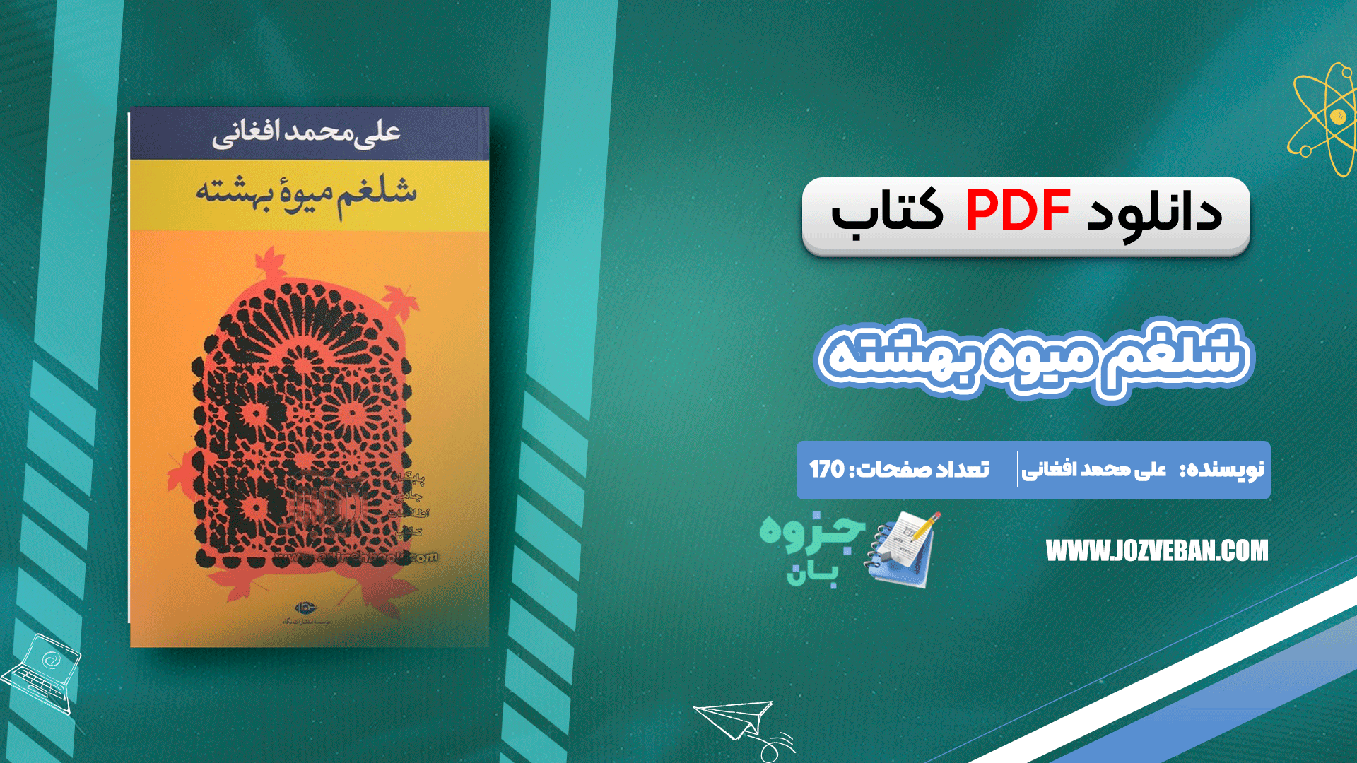 دانلود کتاب شلغم میوه بهشته علی محمد افغانی pdf