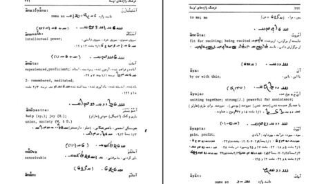 دانلود کتاب فرهنگ واژه‌های اوستا ۲ احسان بهرامی pdf