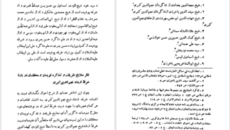 دانلود کتاب فوائح الجمال و فواتح الجلال شیج نجم الدین کبری pdf